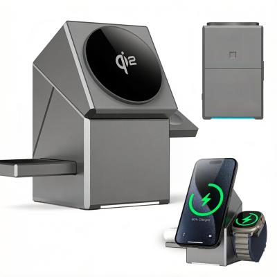 3-in-1 Portable Magnetic Wireless Charger