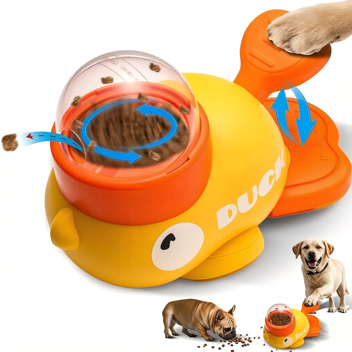 Duck Cat Treat Dispenser