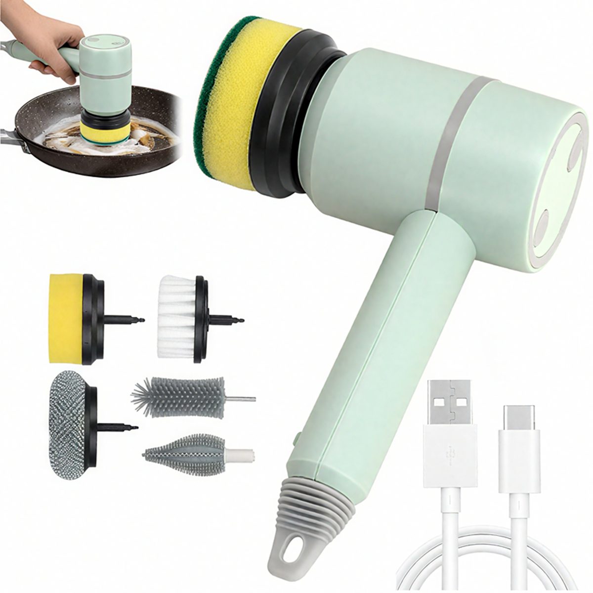 Electric Dish Scrubber 