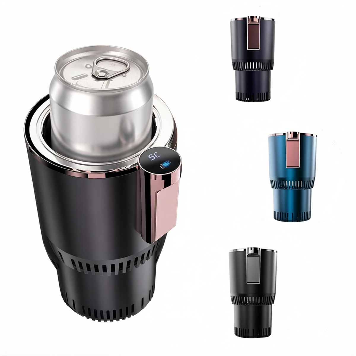 Smart 2-in-1 Car Cup Holder Cooler and Warmer